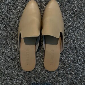 Liberté Women’s “The Modern Mule in Cream”